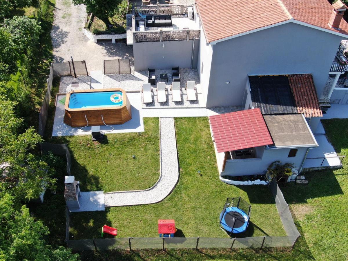 Apartman Goga With Pool And Jacuzzi Labin  Buitenkant foto