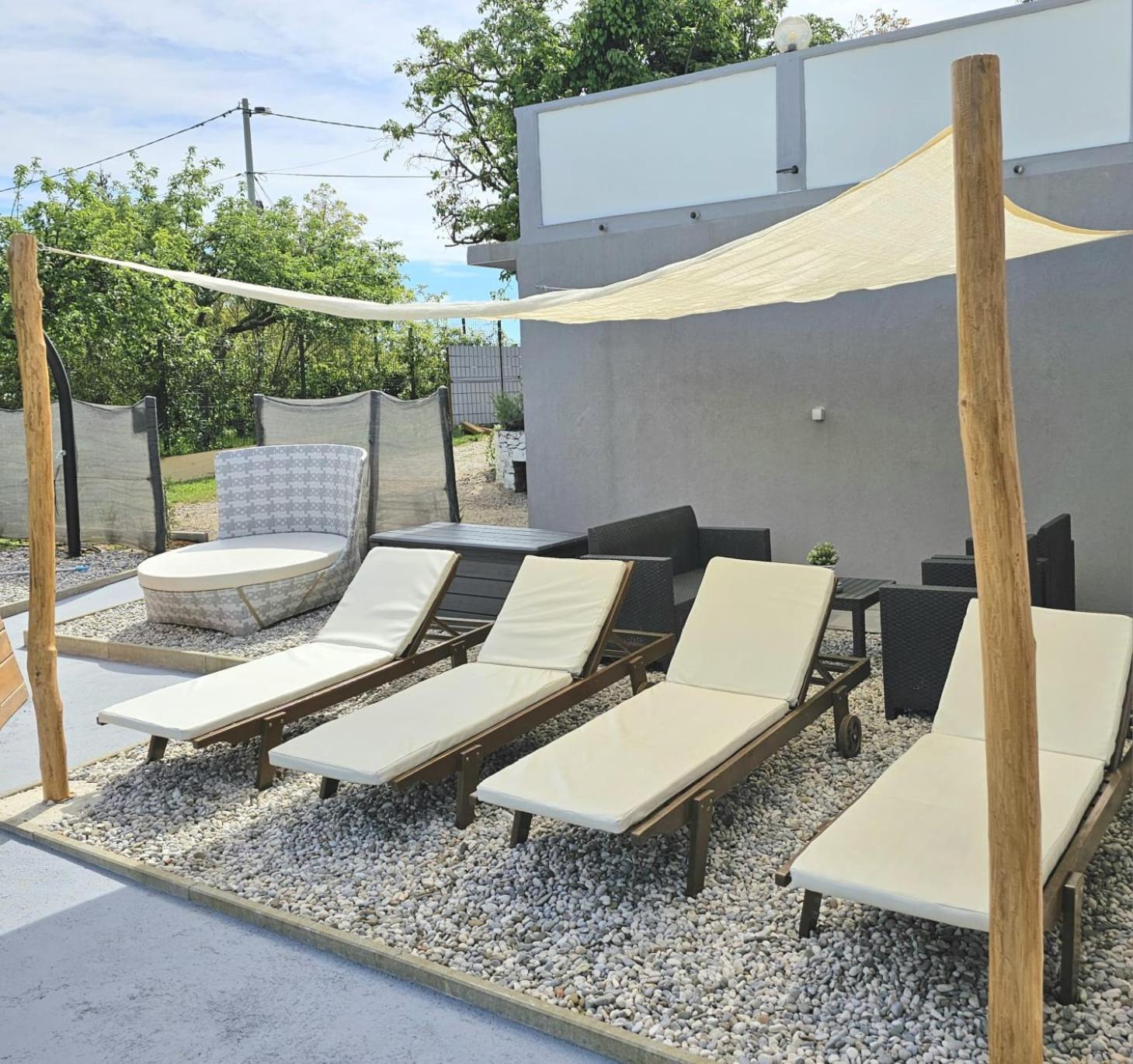 Apartman Goga With Pool And Jacuzzi Labin  Buitenkant foto