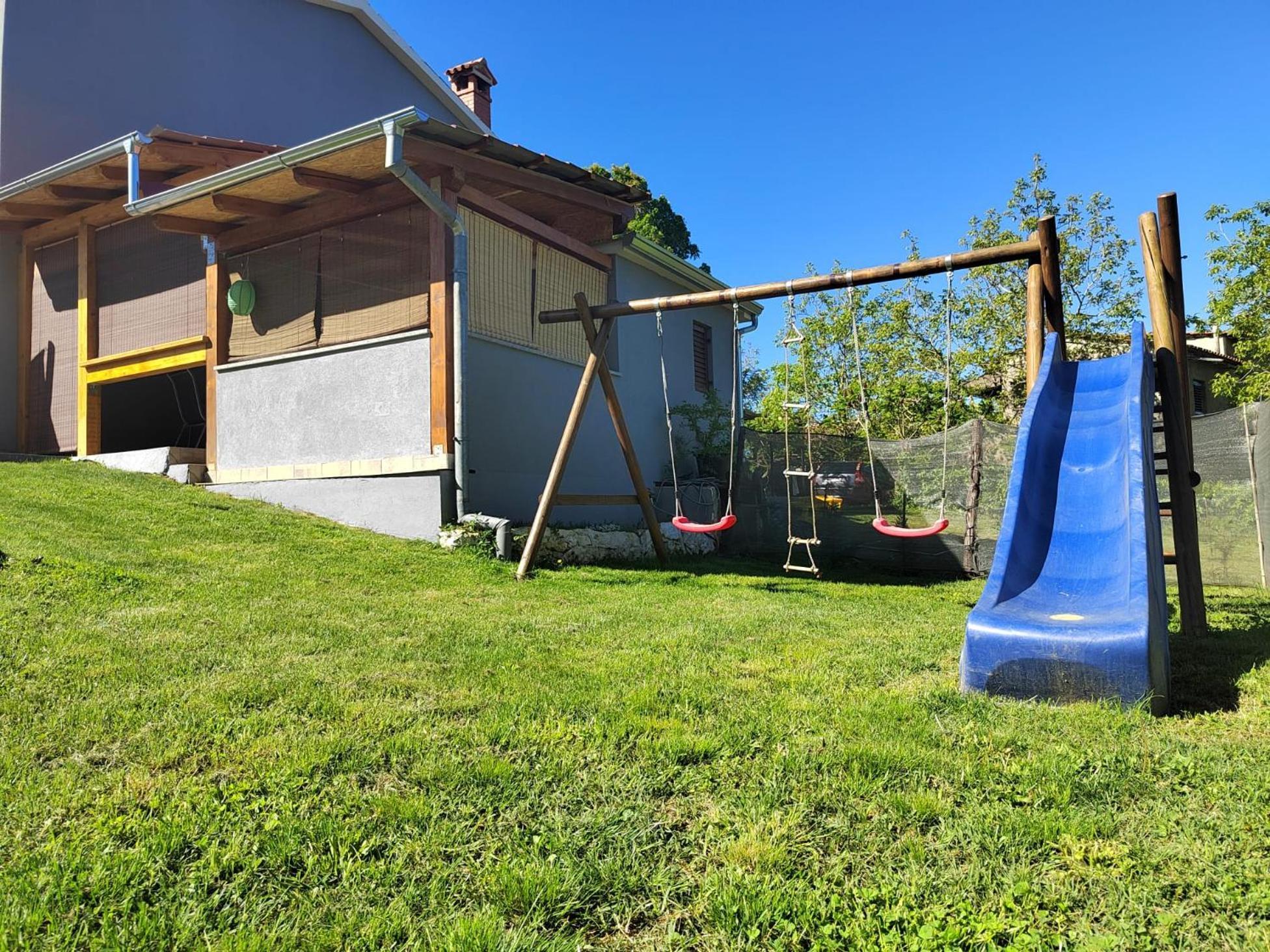 Apartman Goga With Pool And Jacuzzi Labin  Buitenkant foto